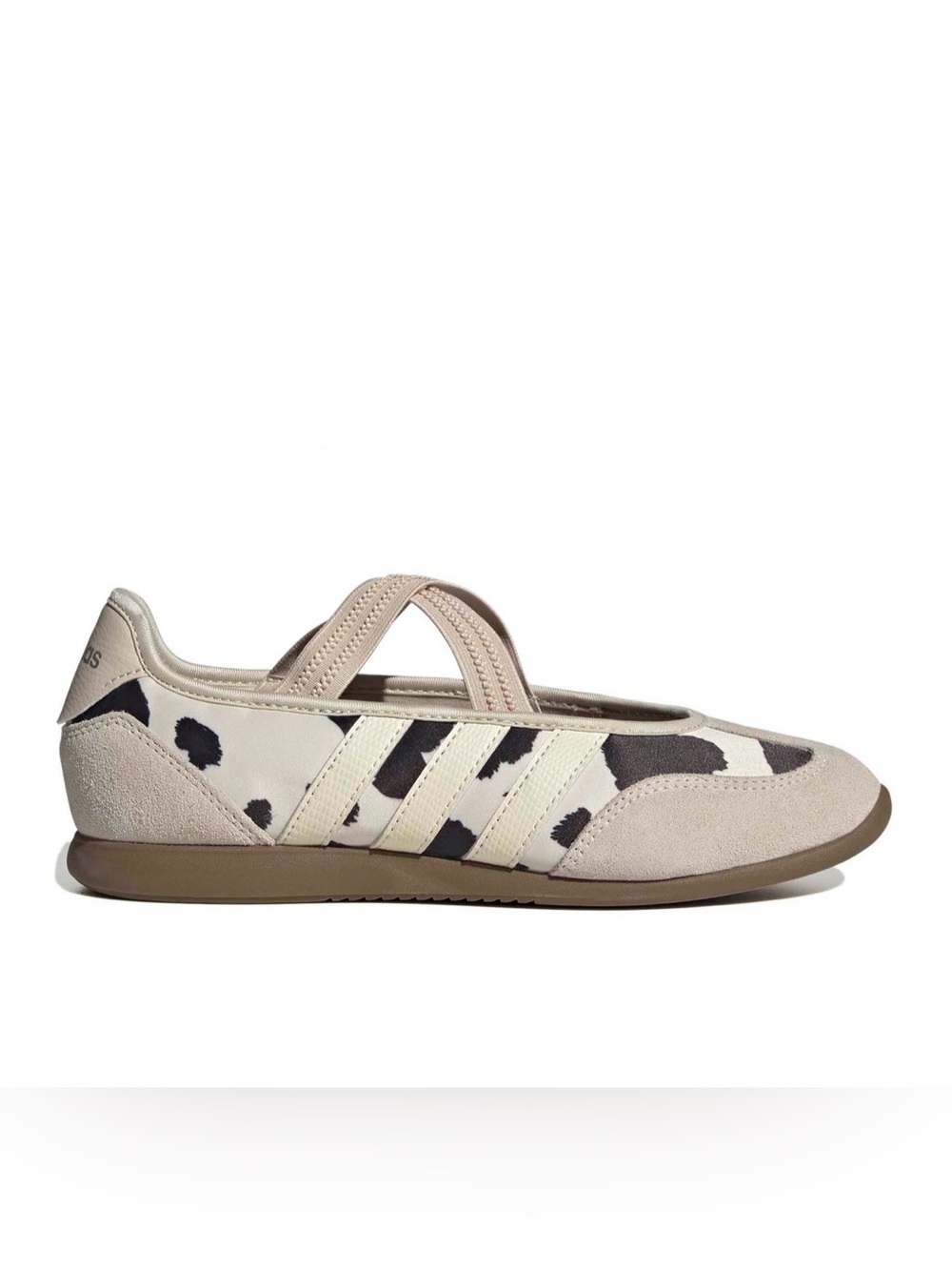 adidas Black and White barreada Mary Jane Style Sneakers - Picture 5 of 7